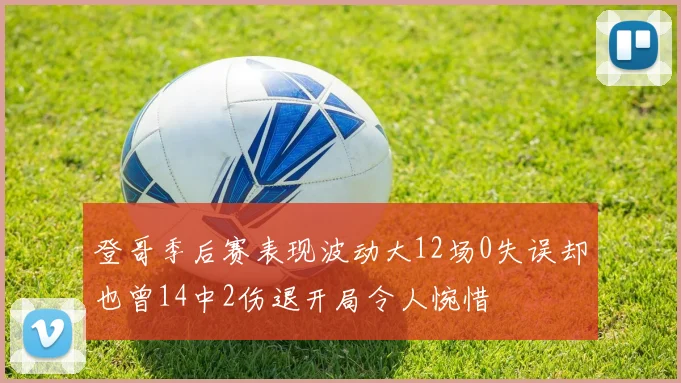 登哥季后赛表现波动大12场0失误却也曾14中2伤退开局令人惋惜